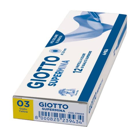 Matita colorata GIOTTO Supermina giallo  F239003