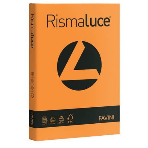 Carta colorata Favini Rismaluce colori f Risma da 200 fogli - A65E204