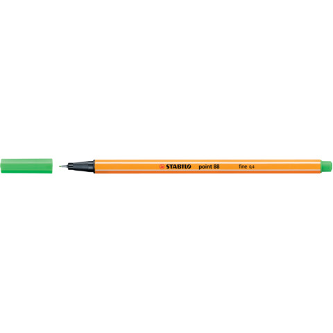 Fineliner Stabilo Point 88? 0,4 mm verde foglia - 88/43
