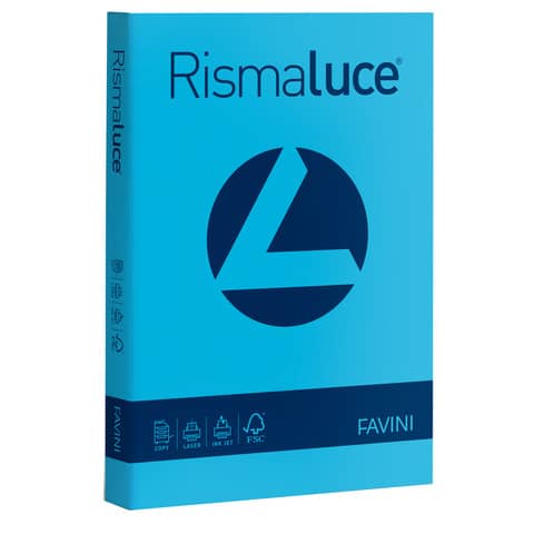 Carta colorata Favini Rismaluce colori f Risma da 300 fogli - A66G304