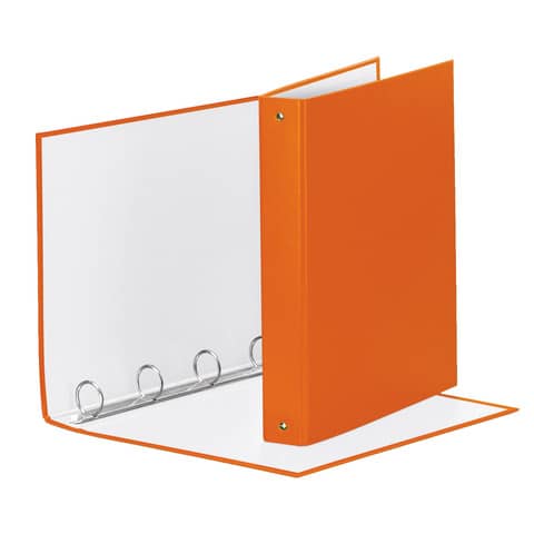 Raccoglitore Esselte Meeting a 4 anelli  arancione 22x30cm dorso 4cm - 395792200