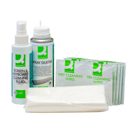 Kit pulizia pc Q-Connect aria compressa, KF32155