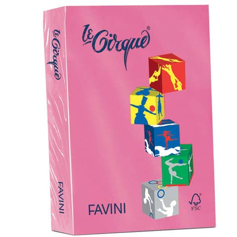 Carta colorata Favini LE CIRQUE 80 g/m?  risma 500 fogli - A71F504