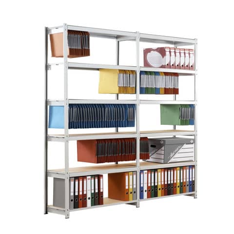 Modulo base scaffalatura Paperflow RANG' grigio - K652231