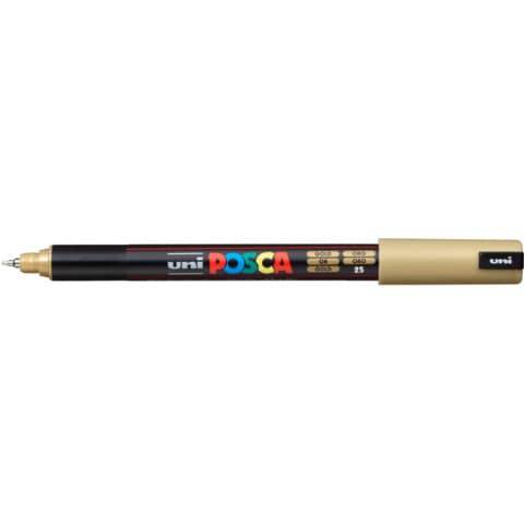 Marcatore a tempera POSCA Uni-Ball punta M PC1MR ORO