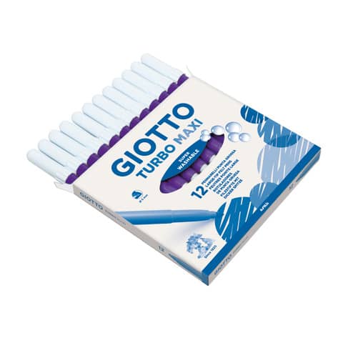 Pennarello GIOTTO Turbo Maxi punta gross Conf. 12 pezzi - F456035