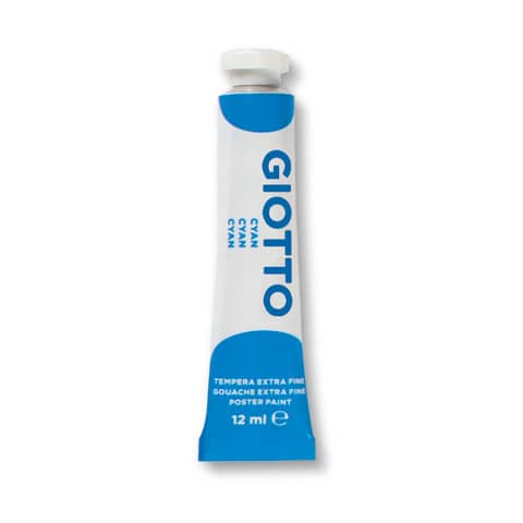 Tempera GIOTTO Extra 12 ml cyan F35201500