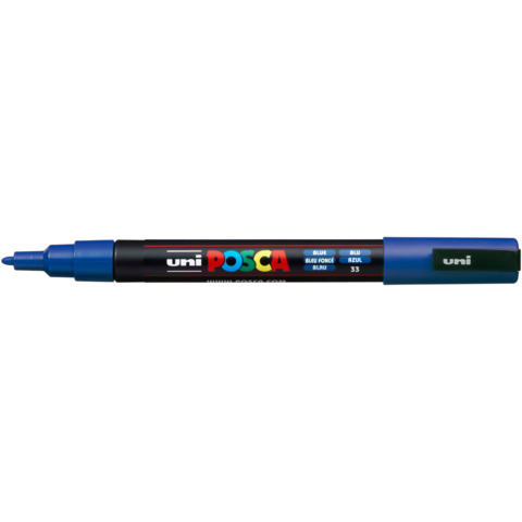 Marcatore a tempera POSCA Uni-Ball punta M PC3M B