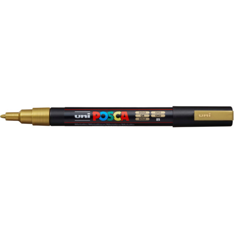 Marcatore a tempera POSCA Uni-Ball punta M PC3M ORO
