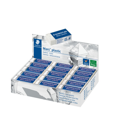 Gomma Staedtler Mars plastic 526 53 bian 526 53