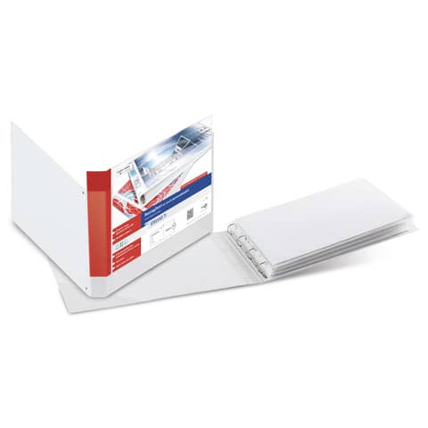 Raccoglitore personalizzabile Sei Rota S 50 mm bianco - dorso 7,5 cm - 36505001