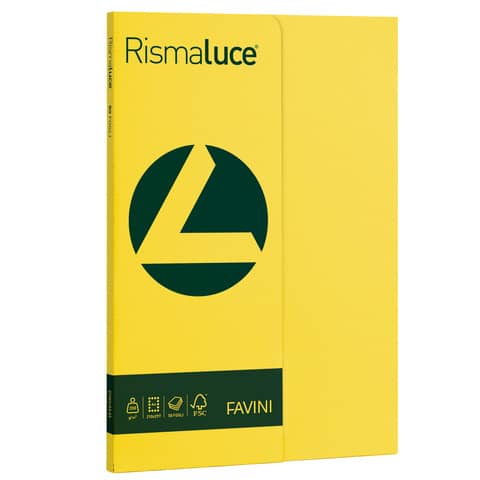 Carta colorata Favini Rismaluce colori f Risma da 50 fogli - A69B544