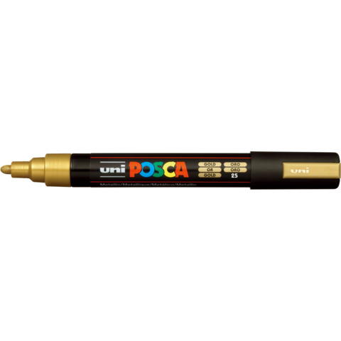 Marcatore a tempera POSCA Uni-Ball punta M PC5M ORO
