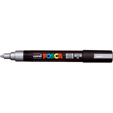 Marcatore a tempera POSCA Uni-Ball punta M PC5M ARG