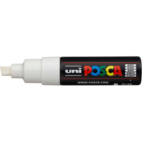 Marcatore a tempera POSCA Uni-Ball punta M PC8K BI
