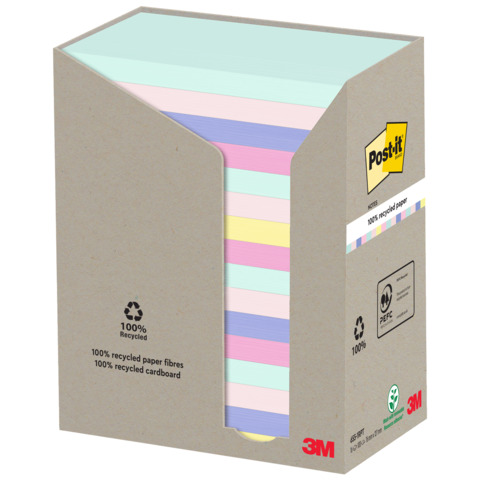 Foglietti Post-it? Notes 76x127 mm carta blocchetti da 100 ff - 655-1RPT