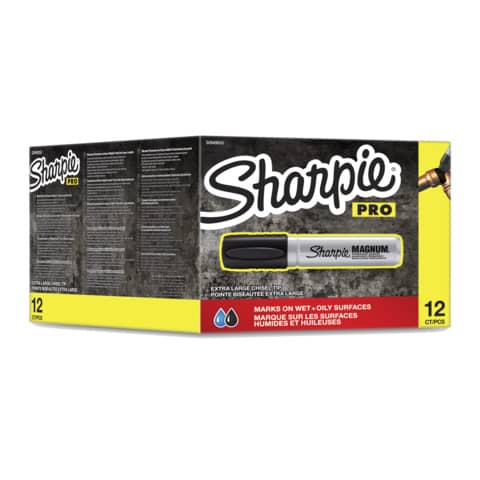 Marcatore permanente Sharpie Metal Magnu nero - S0949850