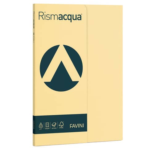 Carta colorata Favini Rismacqua colori t Risma da 50 fogli - A69R544