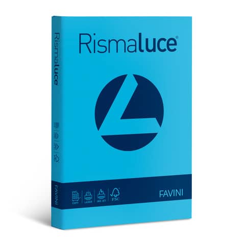 Carta colorata Favini Rismaluce colori f Risma da 200 fogli - A65G213
