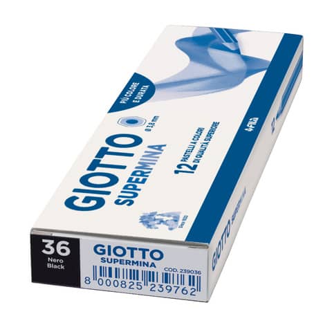 Matita colorata GIOTTO Supermina nero 36 F239036