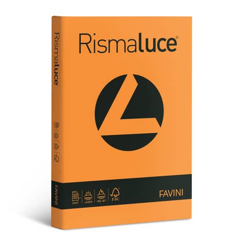 Carta colorata Favini Rismaluce colori f Risma da 200 fogli - A65E213