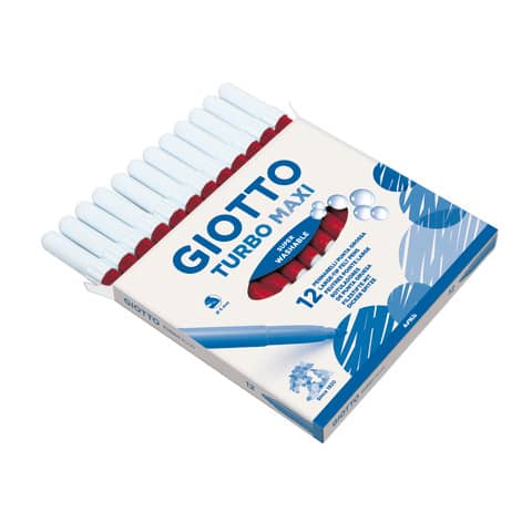 Pennarello GIOTTO Turbo Maxi punta gross Conf. 12 pezzi - F456011