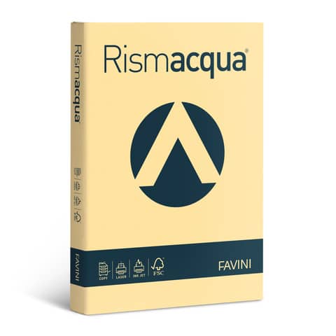 Carta colorata Favini Rismacqua colori t Risma da 300 fogli - A66R304