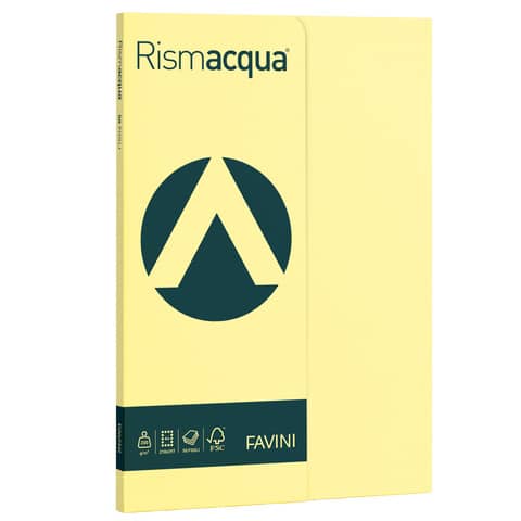 Carta colorata Favini Rismacqua colori t 07 - Risma 50 fogli - A692544