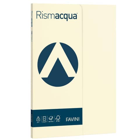 Carta colorata Favini Rismacqua Small 90 Risma da 100 fogli - A69Q144