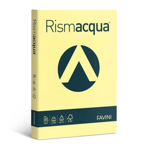 Carta colorata Favini Rismacqua colori t 07 - Risma da 200 fogli - A652213
