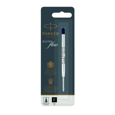 Refill sfera Parker nero F in blister - 1950367