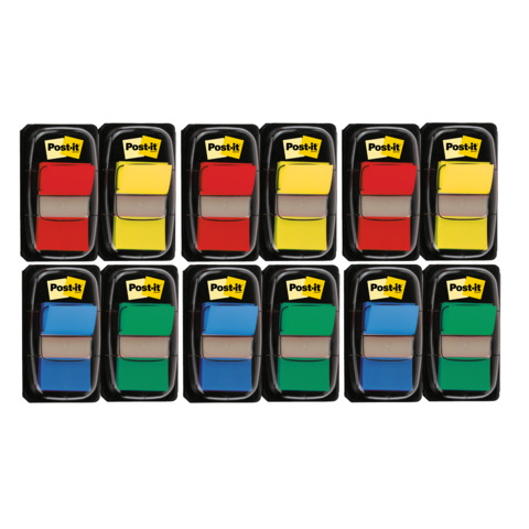 Segnapagina Post-it? Index 680 assortiti 10+2 GRATIS - 680-P10+2