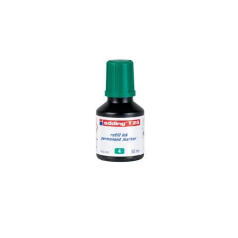 Inchiostro permanente per ricarica eddin E-T25 004