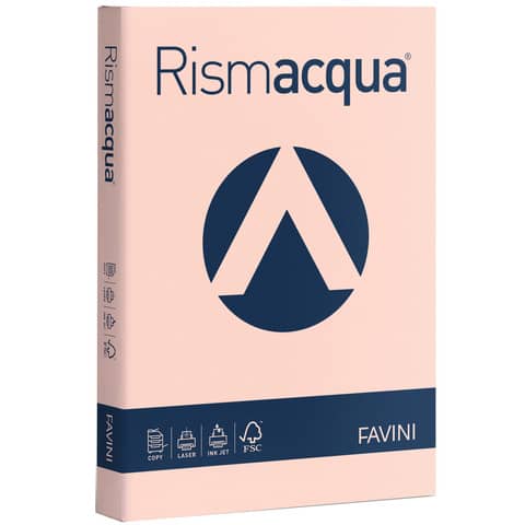 Carta colorata Favini Rismacqua colori t Risma da 125 fogli - A675104