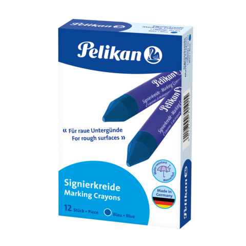 Pastello industriale Pelikan 762 blu conf. da 12 - 100436042