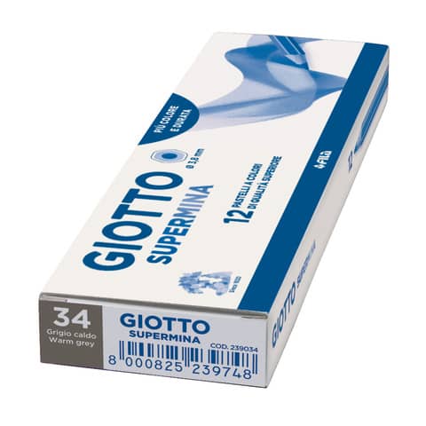 Matita colorata GIOTTO Supermina grigio  F239034