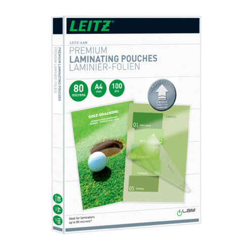 Pouches per plastificatrici Leitz iLam c conf. 100 pezzi - 74780000