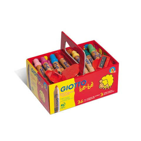 Supermatitoni colorati GIOTTO be-b? mina Schoolpack da 36 + 3 temperini - F461300