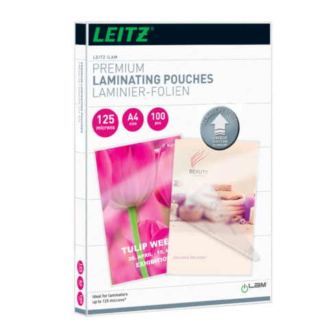 Pouches per plastificatrici Leitz iLam c conf. 100 pezzi - 74810000