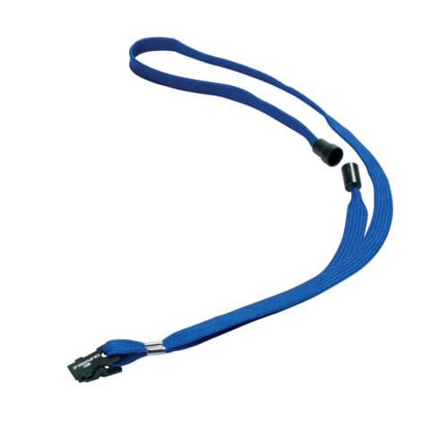 Cordoncino per portabadge DURABLE tessut 44 cm conf. 10 - 811907