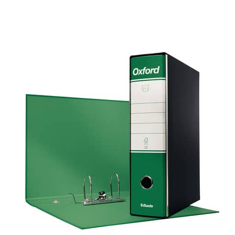 Registratore con custodia Esselte G85 Ox cm verde - 390785180