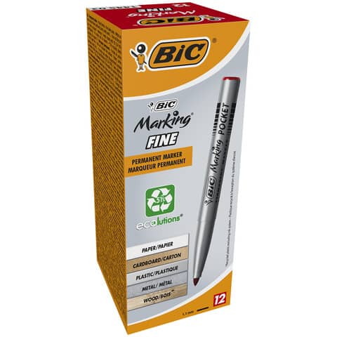 Marcatore permanente BIC Marking Pocket  8209002