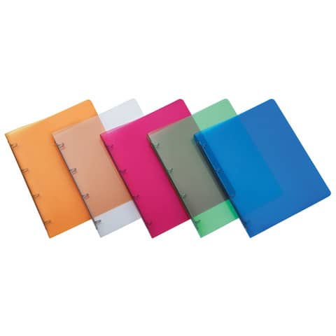 Raccoglitore Favorit Lumina in PPL A4 4  trasparente neutro - 400083623