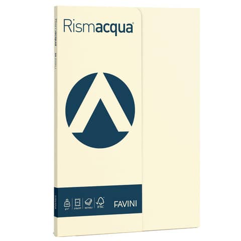 Carta colorata Favini Rismacqua colori t Risma da 50 fogli - A69Q544