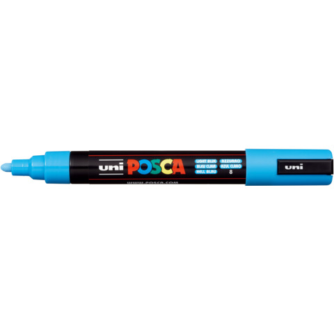 Marcatore a tempera POSCA Uni-Ball punta M PC5M AZ