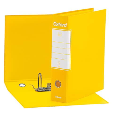 Registratore con custodia Esselte G85 Ox cm giallo - 390785090
