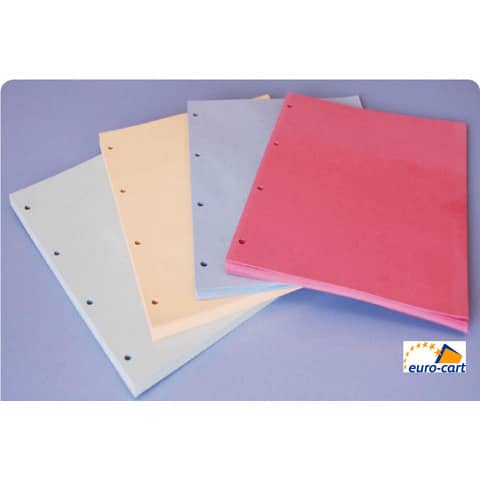Divisori in cartoncino Manilla con fori  confezione da 100 pz. DM04VE C/FORI_DESK
