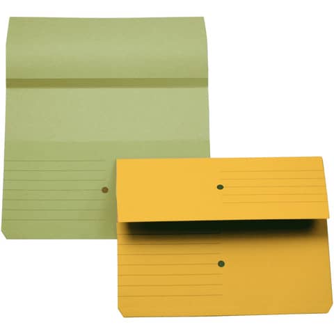 Cartelline con tasca 4Mat A4 in carta wo conf. da 10 pezzi - 3240 04