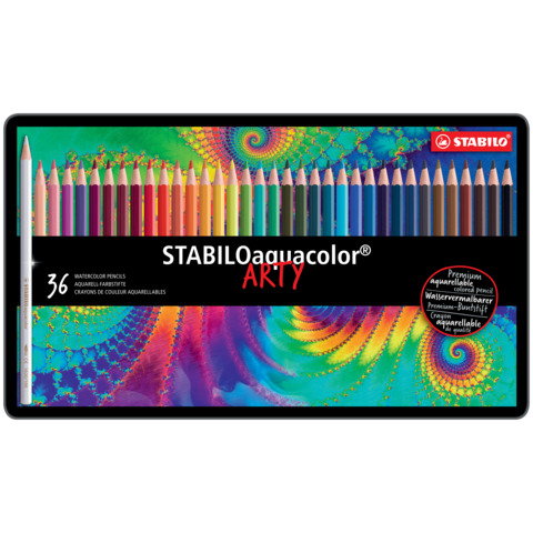 Matite colorate acquarellabili Stabilo a Conf. 36 pezzi - 1636-5