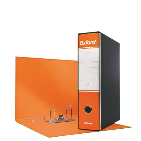 Registratore con custodia Esselte G85 Ox cm arancione - 390785200